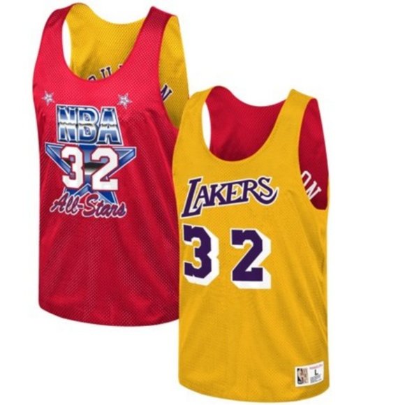 magic johnson reversible jersey